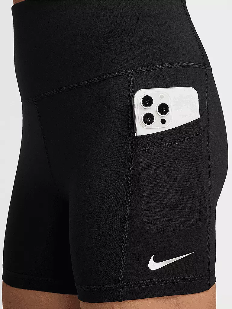 NIKE | Damen Tennisshort Ball | schwarz