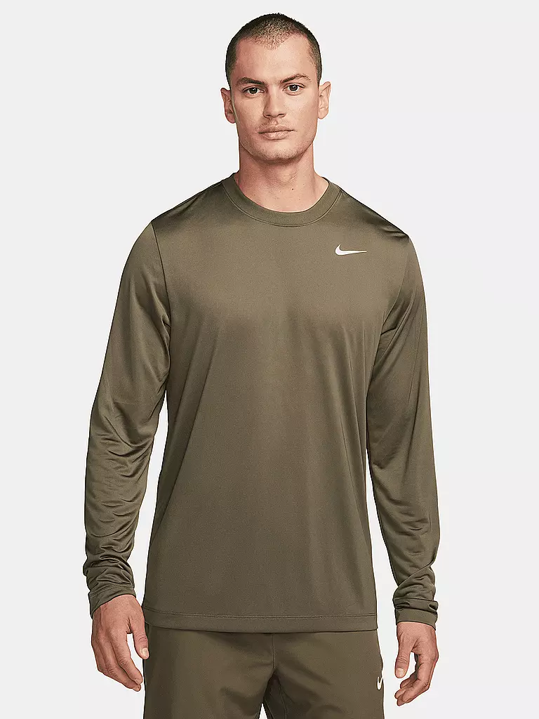 NIKE | Herren Fitnessshirt Dri-FIT Legend | olive