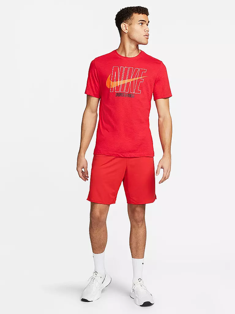 NIKE | Herren Fitnessshirt Dri-FIT | rot