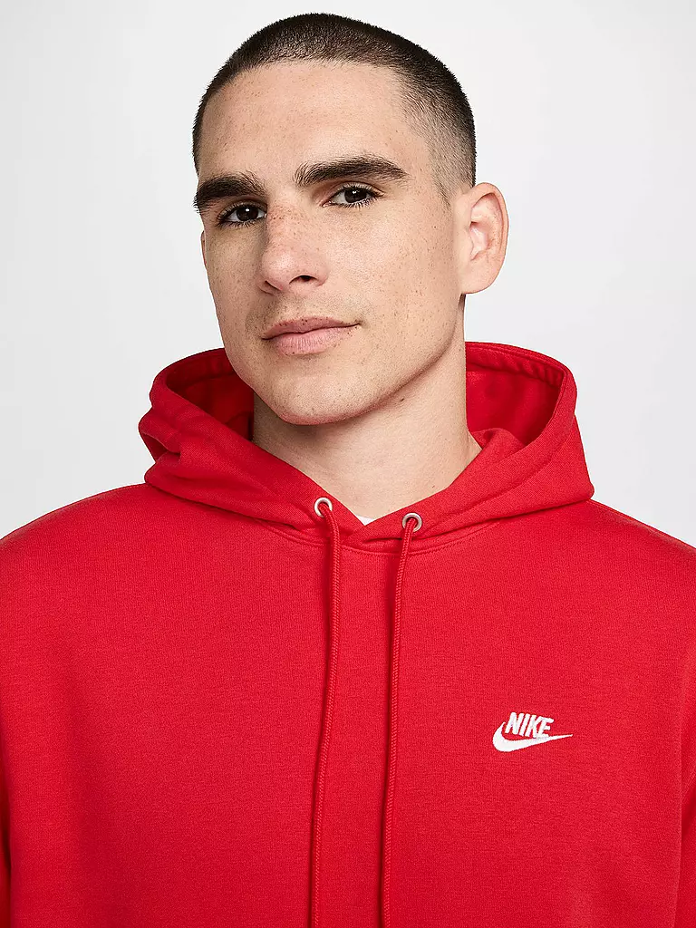 NIKE | Herren Hoodie NK Club French Terry | grau