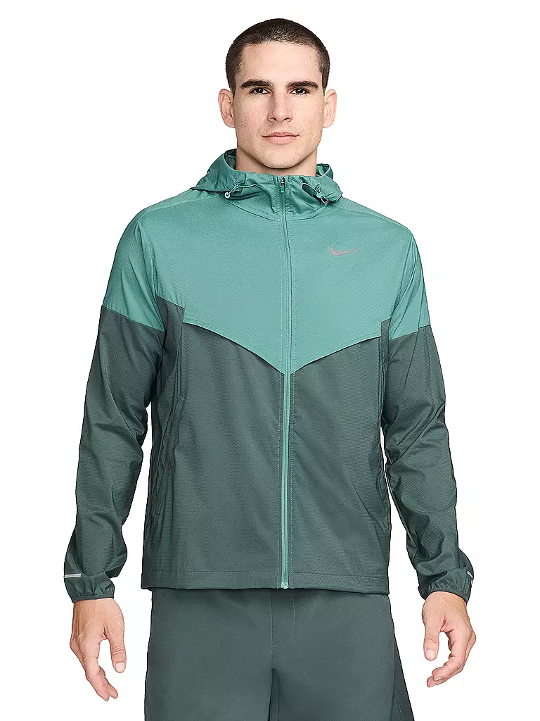 NIKE | Herren Laufjacke Windrunner | dunkelgrün