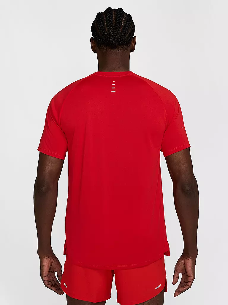 NIKE | Herren Laufshirt Dri-FIT Stride | rot