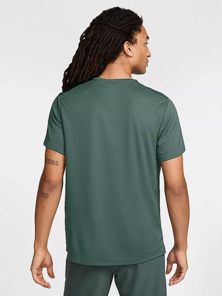 NIKE | Herren Laufshirt Dri-FIT UV Miler | dunkelgrün