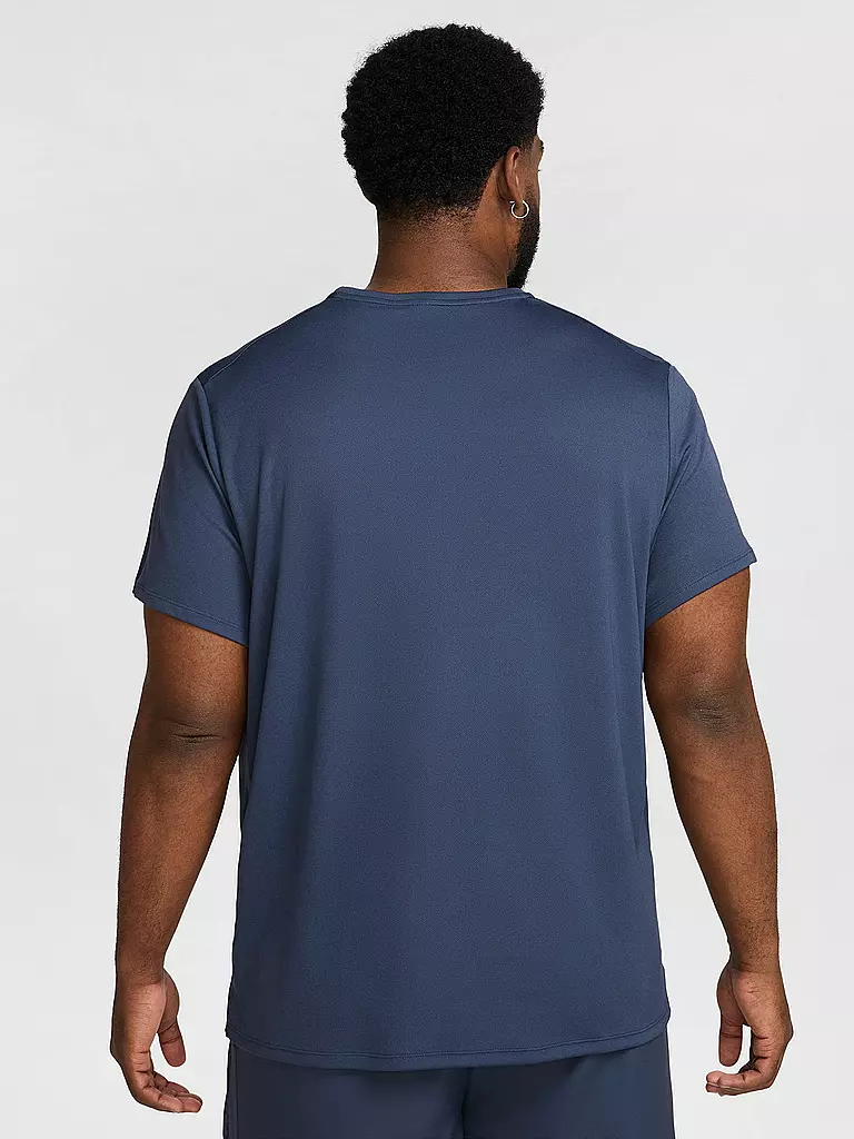 NIKE | Herren Laufshirt Dri-FIT UV Miler | dunkelblau