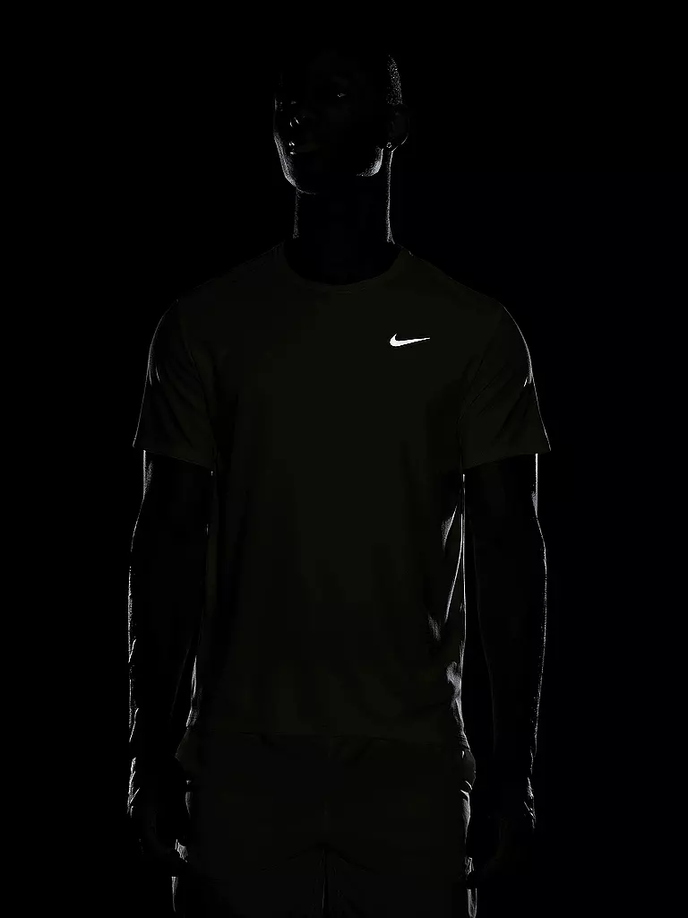 NIKE | Herren Laufshirt Dri-FIT UV Miler | gelb