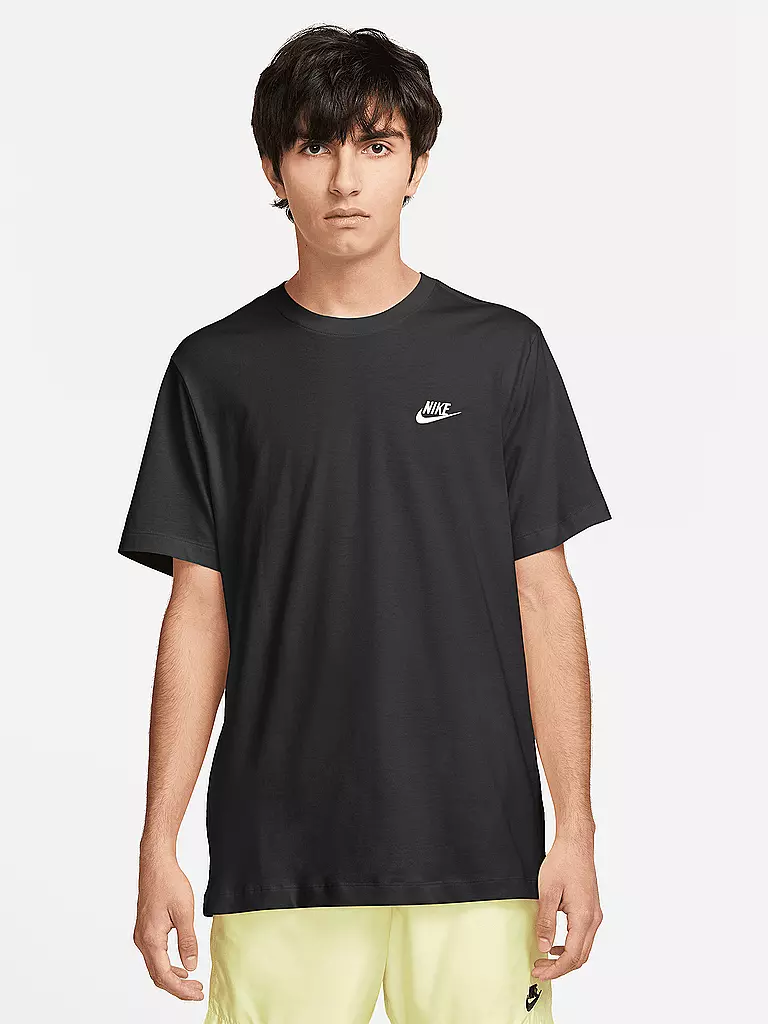 NIKE | Herren T-Shirt Nike Sportswear Club | schwarz