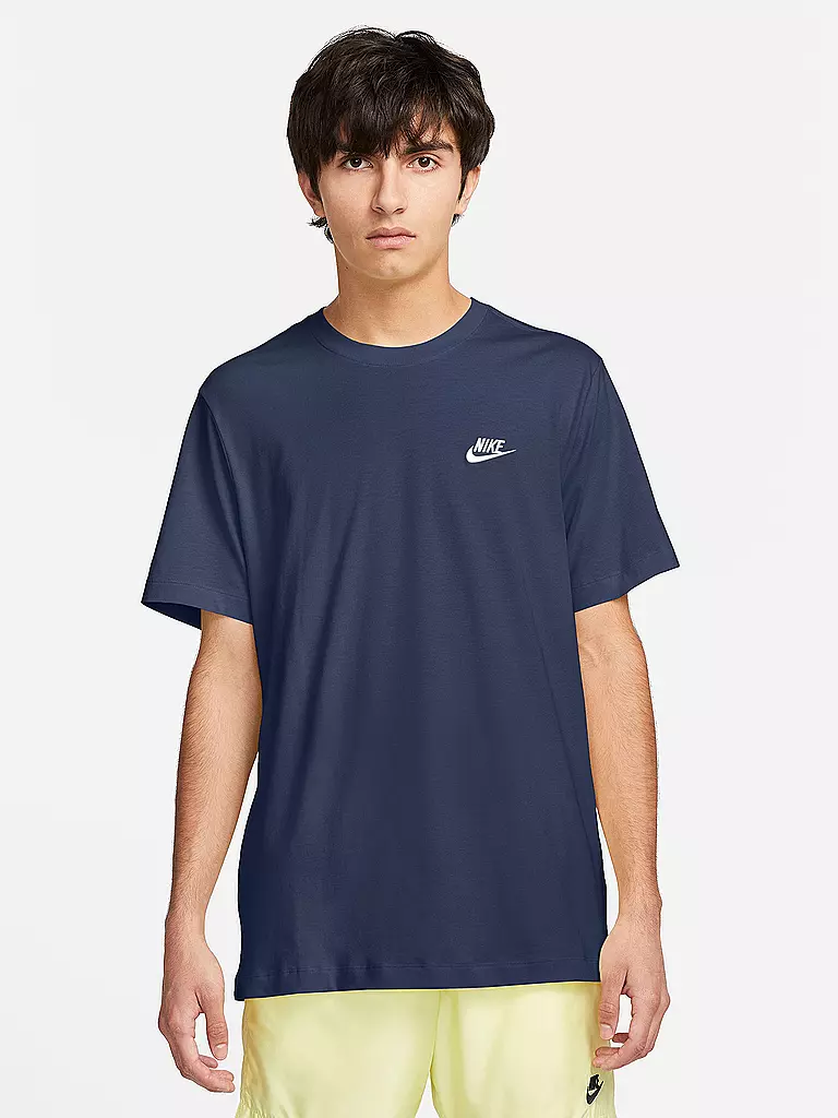 NIKE | Herren T-Shirt Nike Sportswear Club | dunkelblau