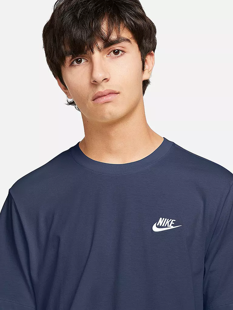 NIKE | Herren T-Shirt Nike Sportswear Club | schwarz