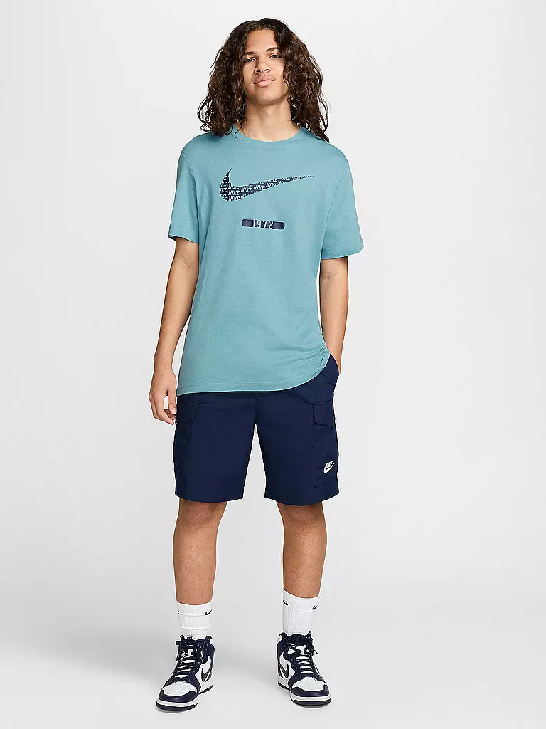 NIKE | Herren T-Shirt NSW Swoosh | hellblau