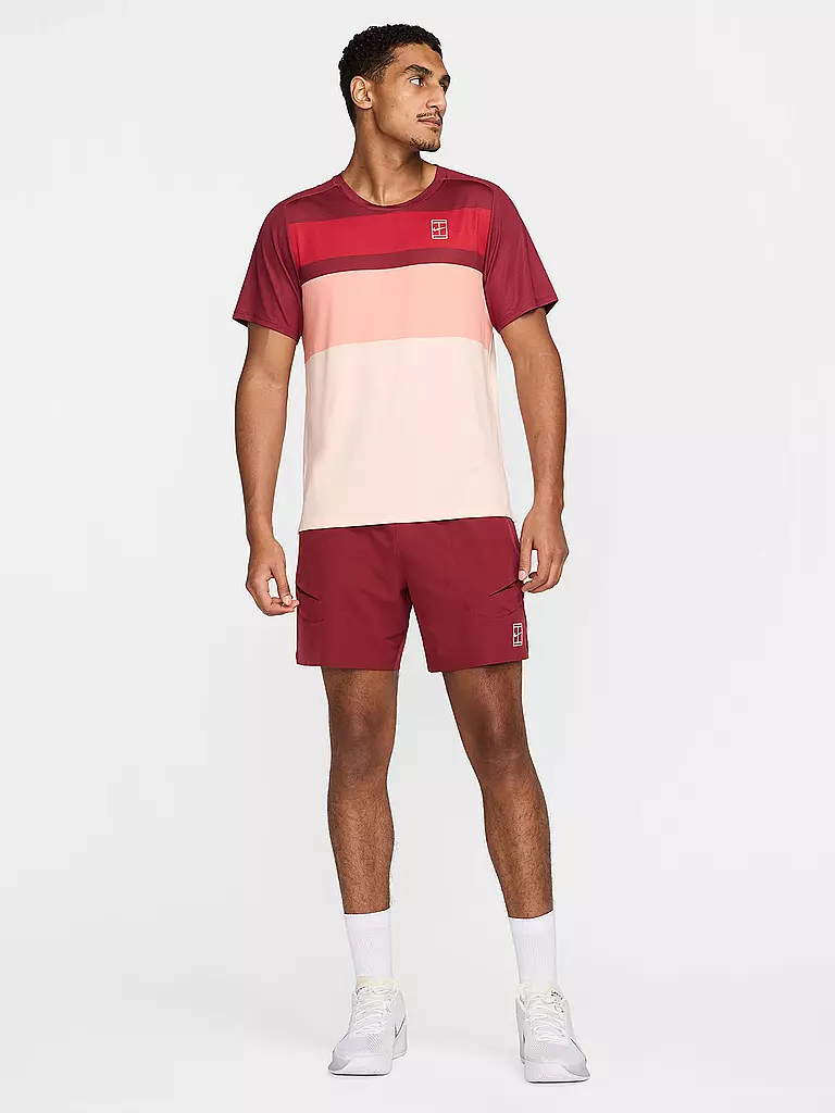 NIKE | Herren Tennisshirt Advantage | dunkelrot