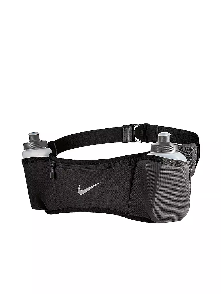 NIKE | Laufgürtel Double Pocket Flask 3.0 | schwarz