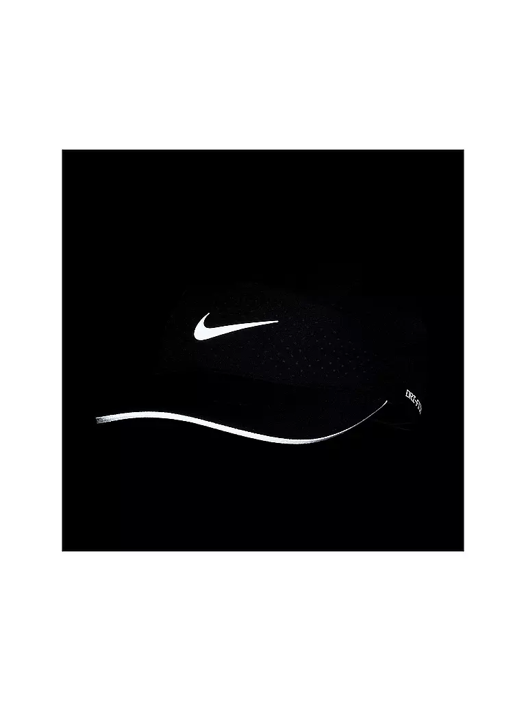 NIKE | Laufkappe Dri-FIT Fly | schwarz