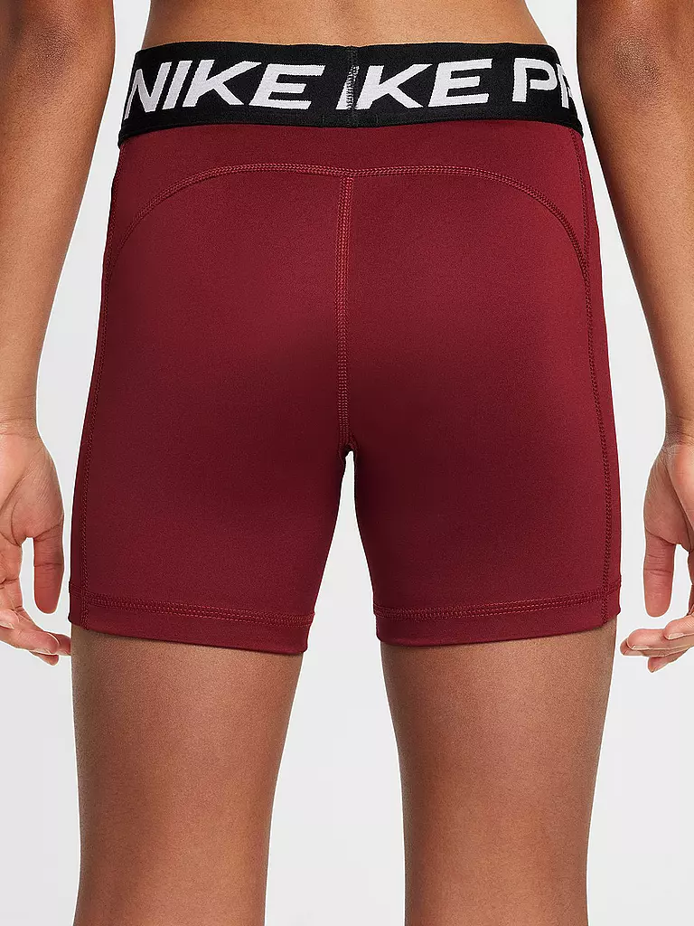 NIKE | Mädchen Fitnessshort Pro | dunkelrot