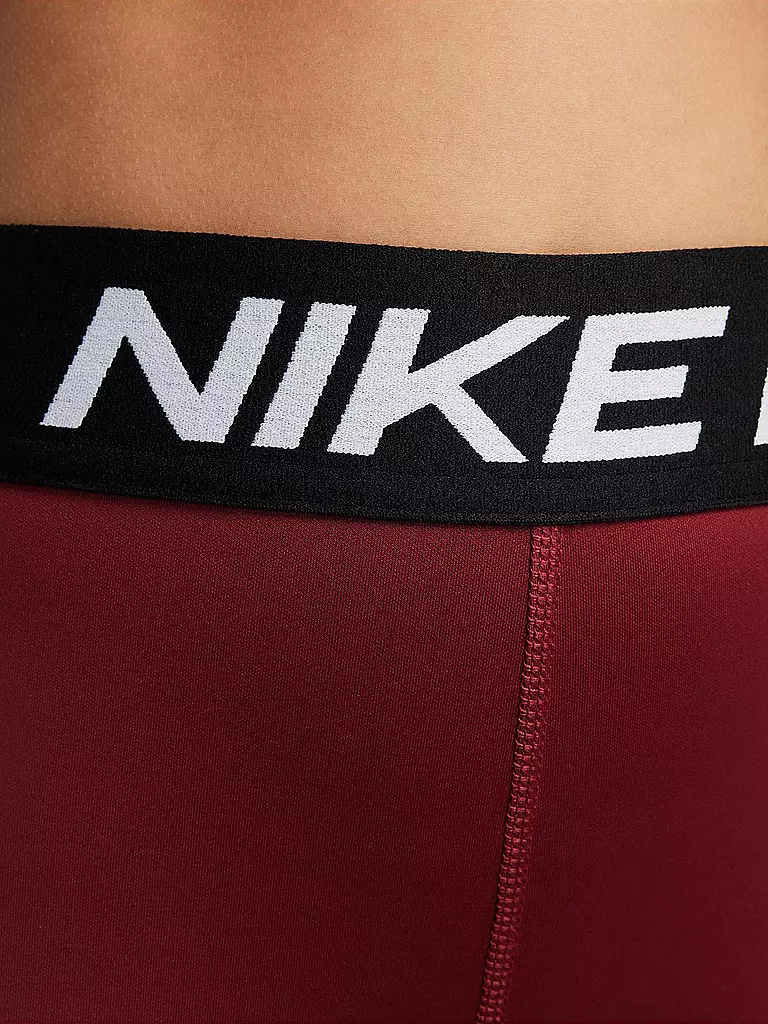 NIKE | Mädchen Fitnessshort Pro | dunkelrot