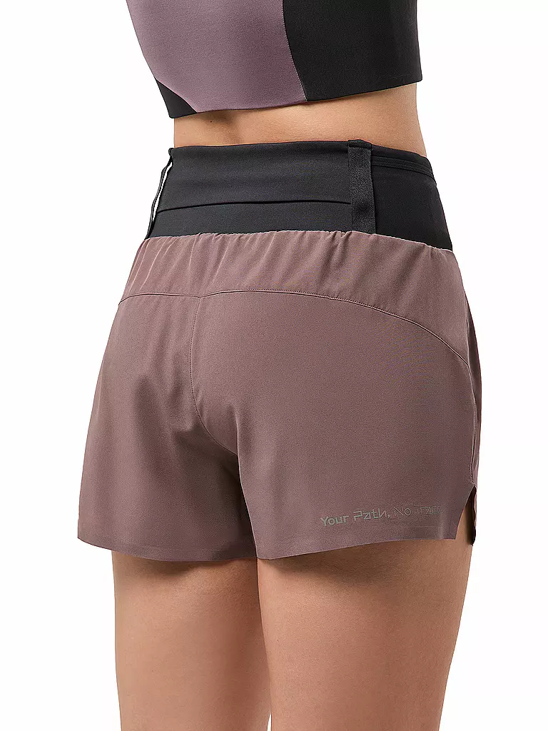 NNORMAL | Damen Laufshort Race | rosa