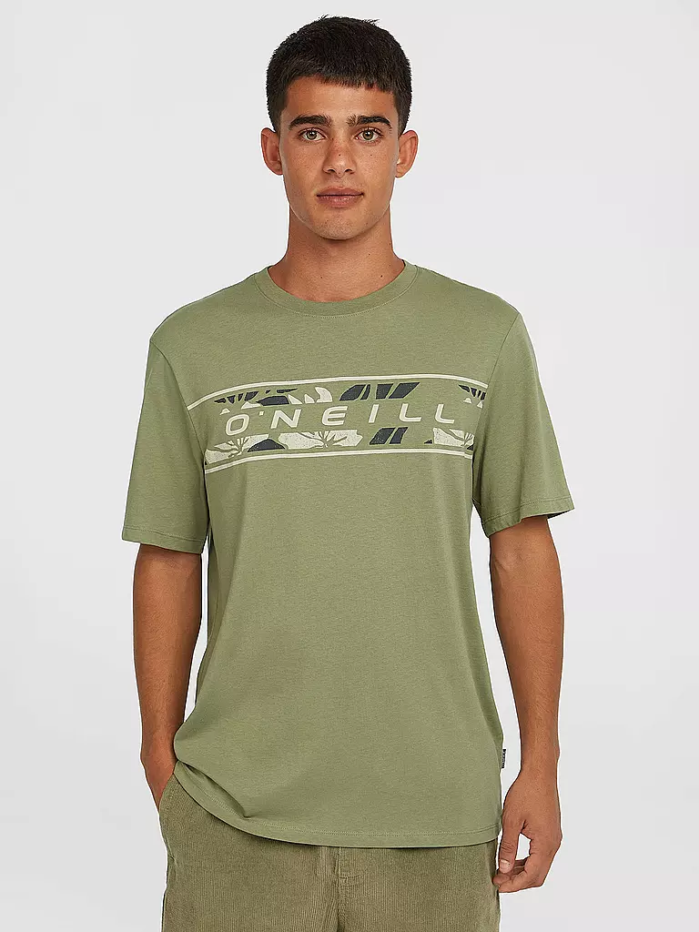 O'NEILL | Herren Beachshirt Front Graphic | weiss