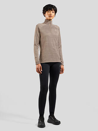 ODLO | Damen Unterzieh Zipshirt Run Easy Mid Layer