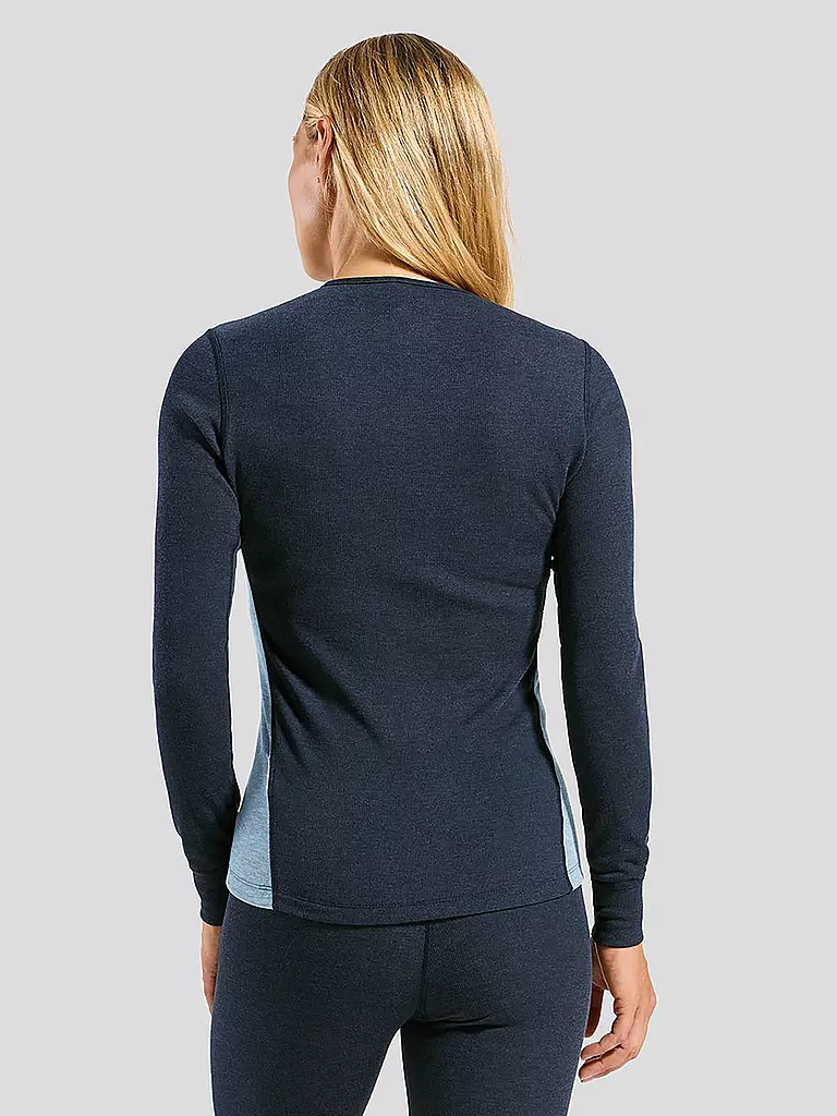 ODLO | Damen Funktionswäsche Set ACTIVE WARM ECO | blau