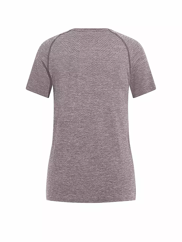 ODLO | Damen Laufshirt Essentials Seamless | lila