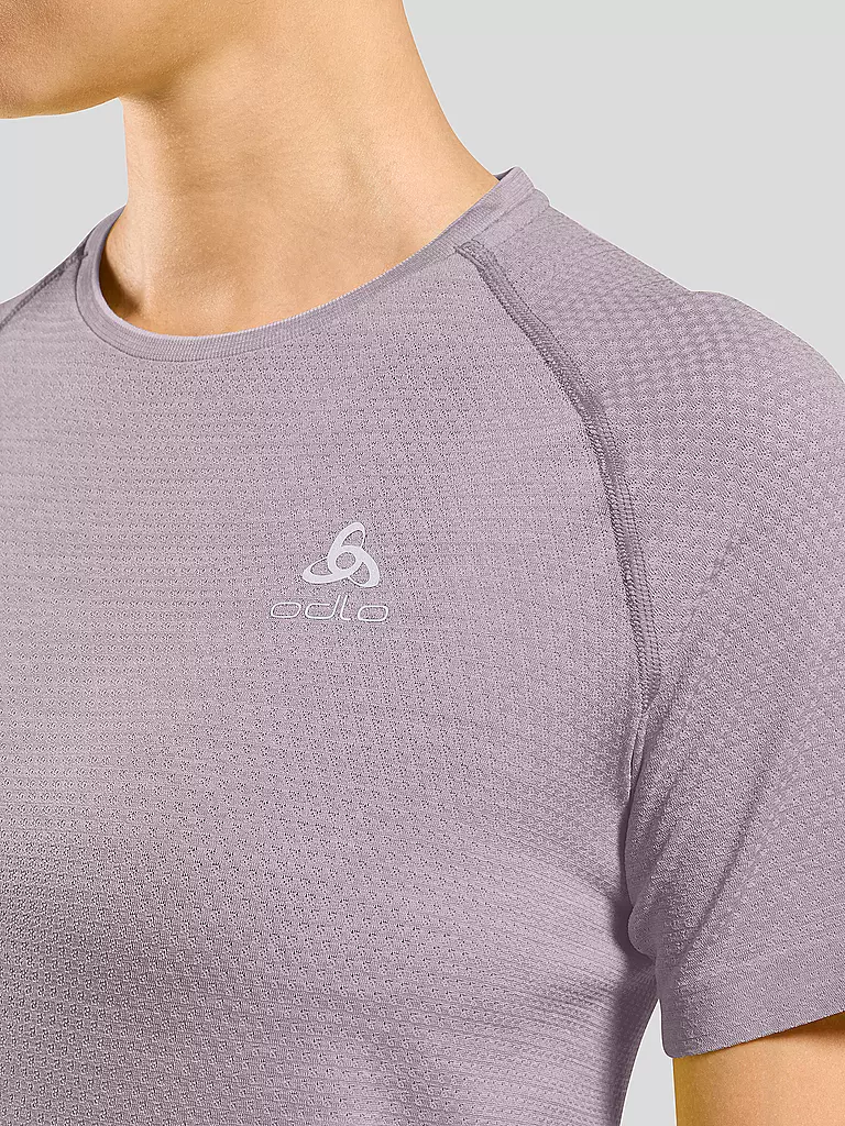 ODLO | Damen Laufshirt Essentials Seamless | gelb