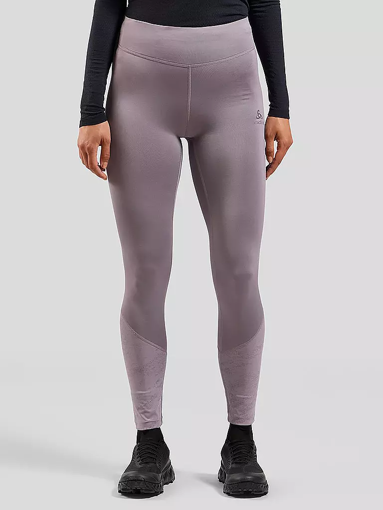 ODLO | Damen Lauftight Essential Print | lila