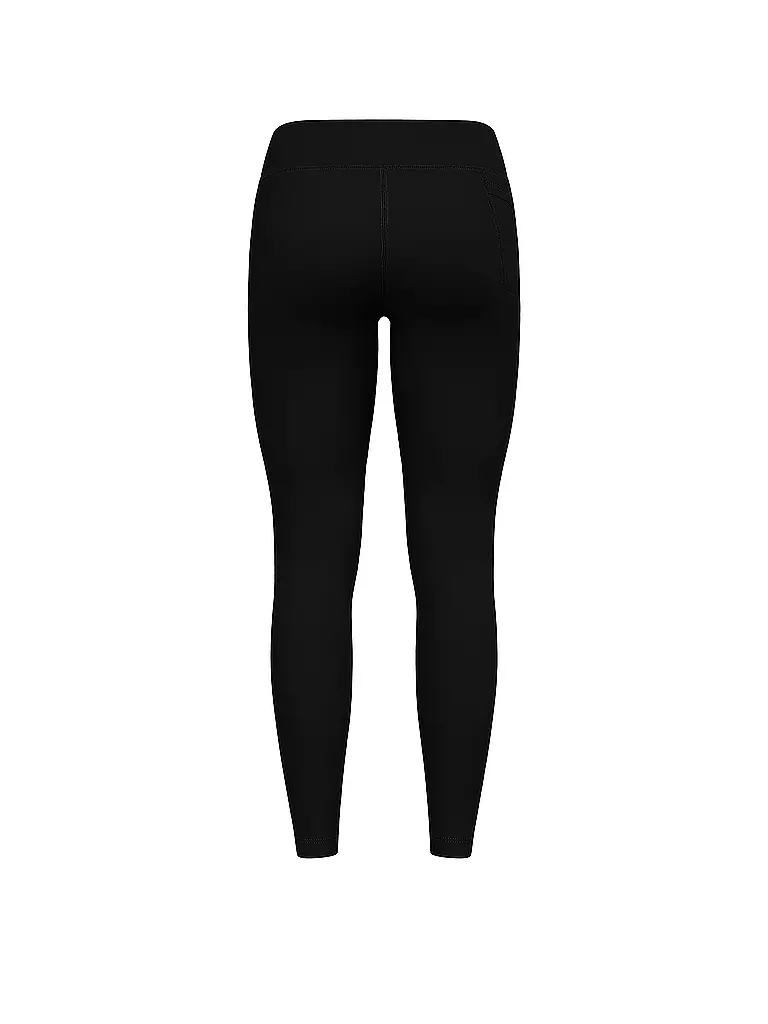 ODLO | Damen Lauftight Essentials Warm | schwarz