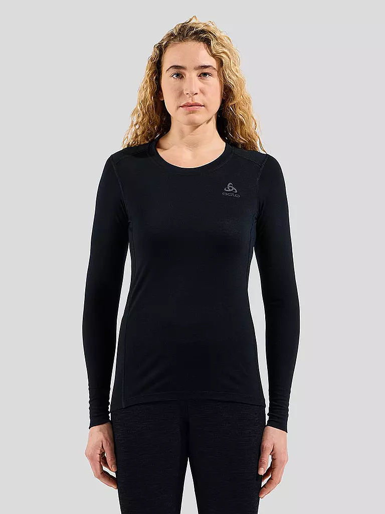 ODLO | Damen Shirt Merino 200 | schwarz