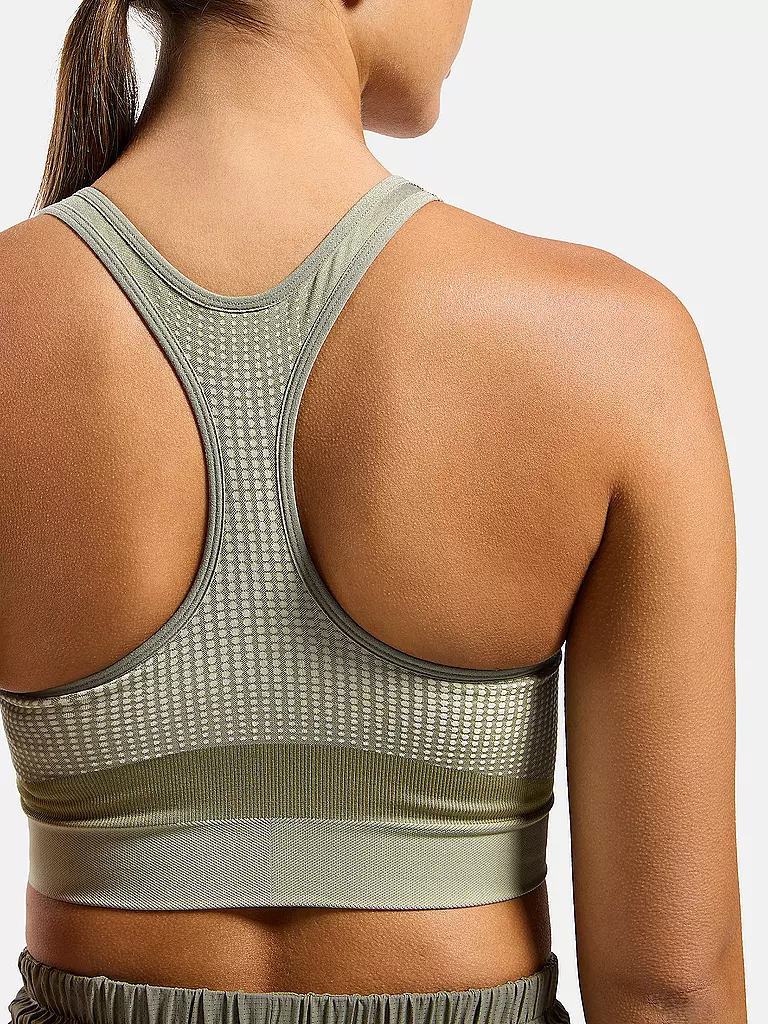 ODLO | Damen Sport-BH Seamless High Support | olive