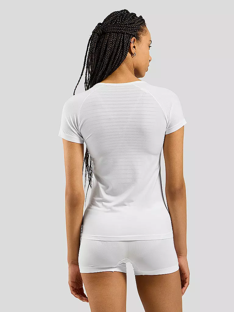 ODLO | Damen Unterzieh Shirt Performance X-Light Base Layer | weiss