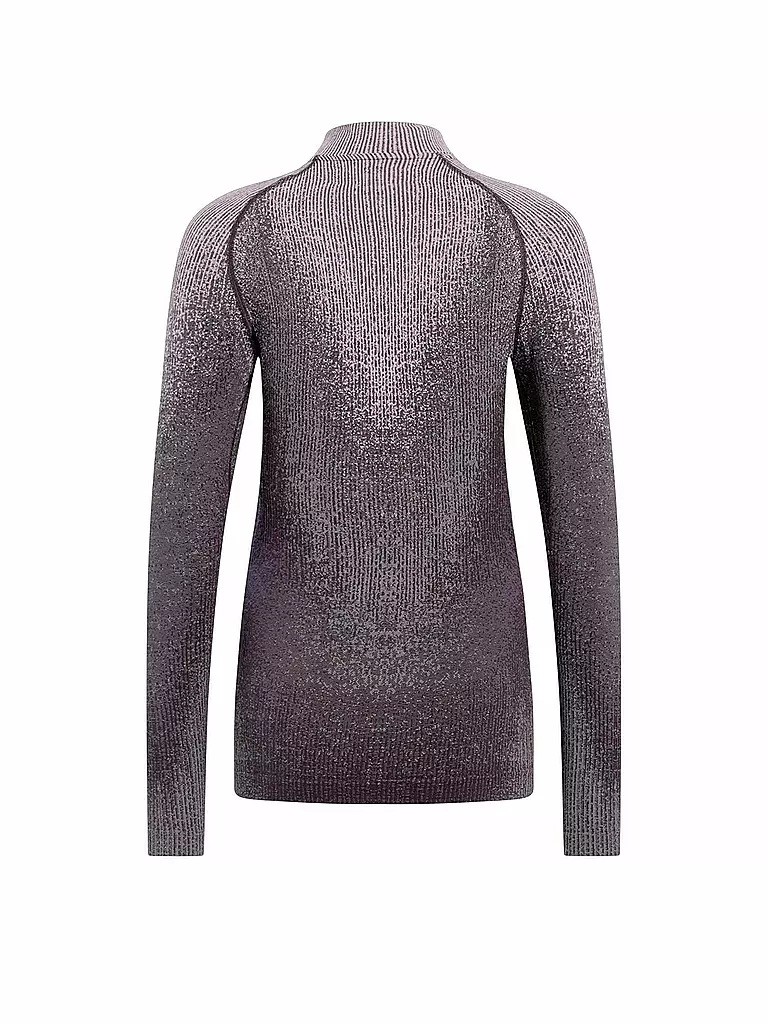 ODLO | Damen Unterzieh Zipshirt Blackcomb | grau