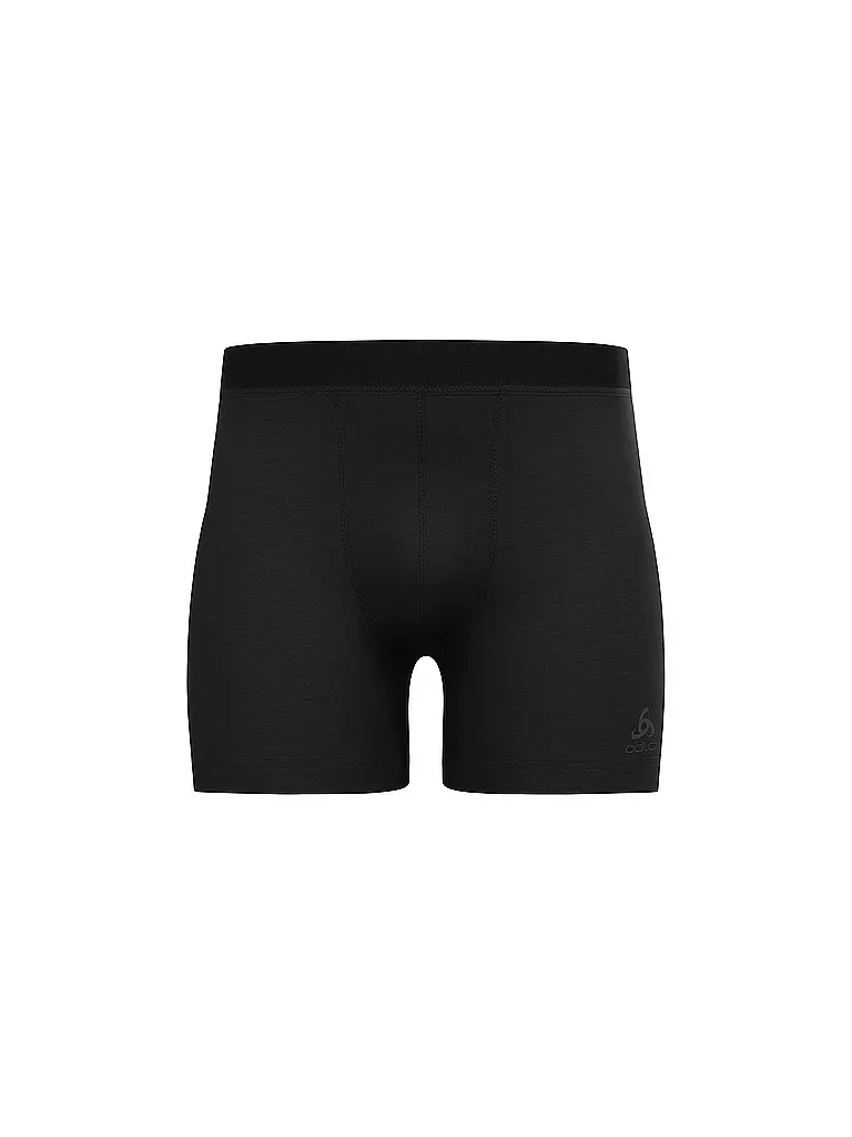 ODLO | Herren Boxershort Natural Merino 160 | schwarz