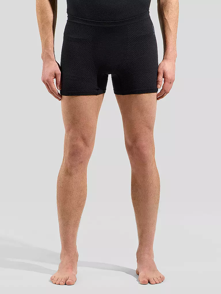 ODLO | Herren Boxershort Performance Wool 140 Seamless | schwarz