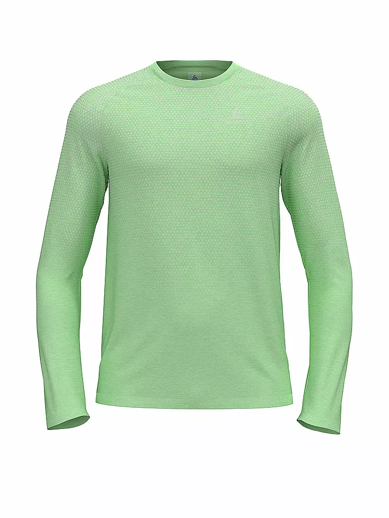 ODLO | Herren Laufshirt Essentials Seamless | hellgrün