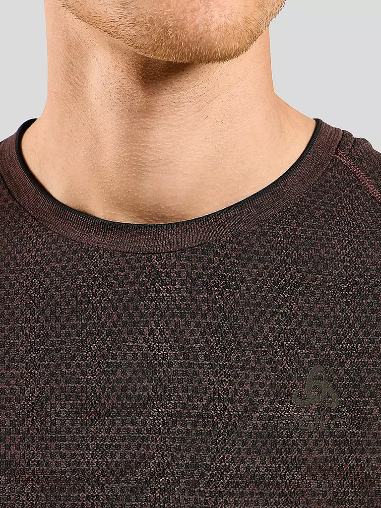 ODLO | Herren Laufshirt Essentials Seamless | dunkelrot