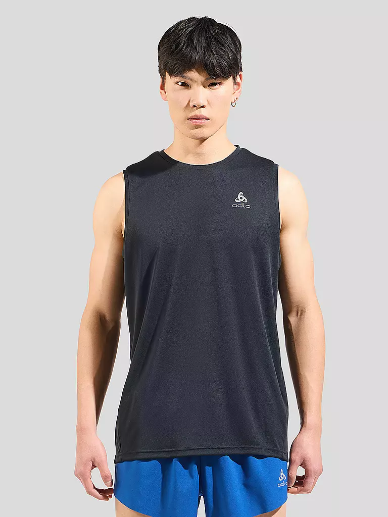 ODLO | Herren Lauftank Essential | schwarz