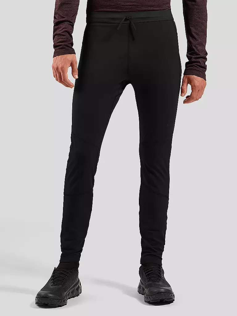 ODLO | Herren Lauftight Warm Zeroweight | schwarz