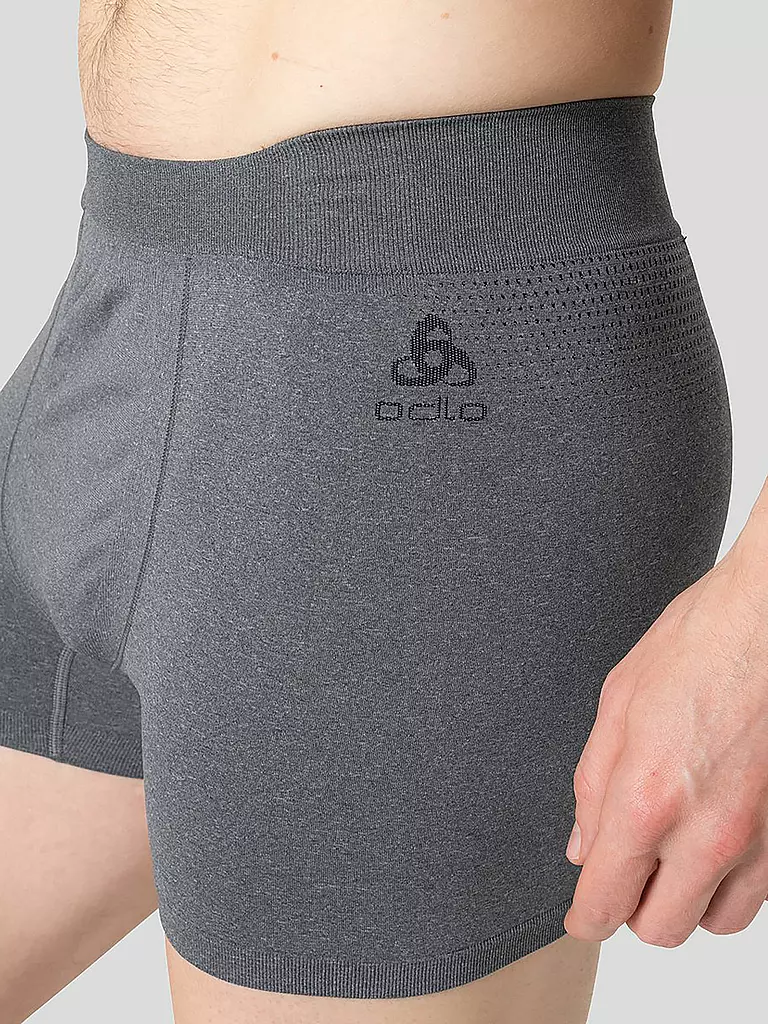 ODLO | Herren Laufwäsche Boxer Performance Light | grau