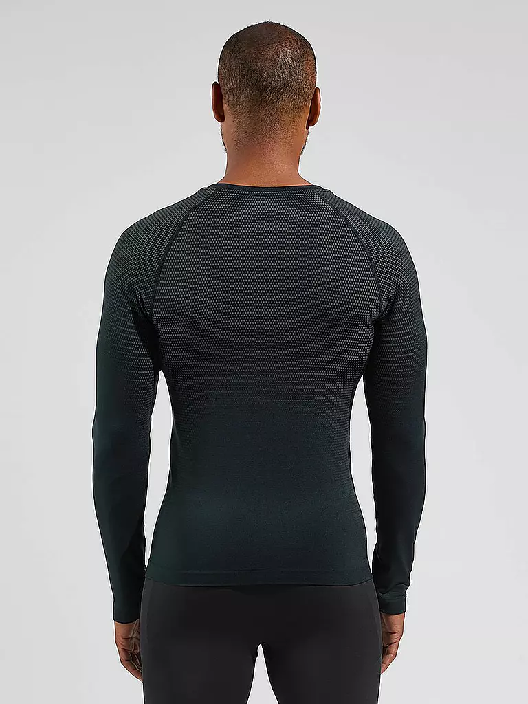 ODLO | Herren Laufwäsche Shirt Performance Light Base Layer | schwarz