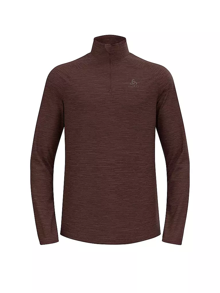 ODLO | Herren Ski Unterzieher Millennium Element 1/2 Zip | braun