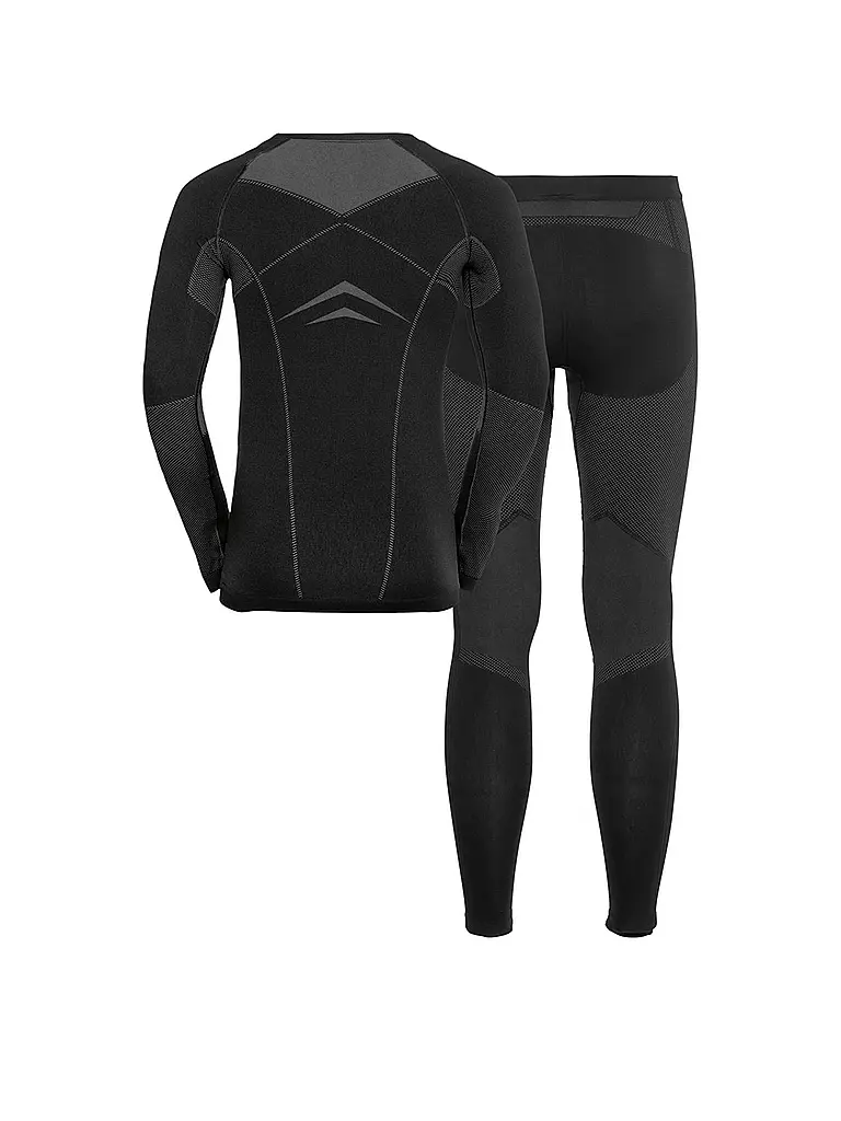 ODLO | Herren Unterwäsche Set Fundamentals Performance Warm | schwarz