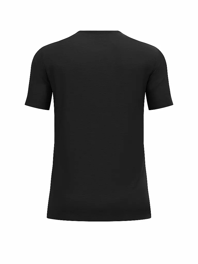 ODLO | Herren Unterzieh Funktionsshirt Natural Merino 160 | schwarz