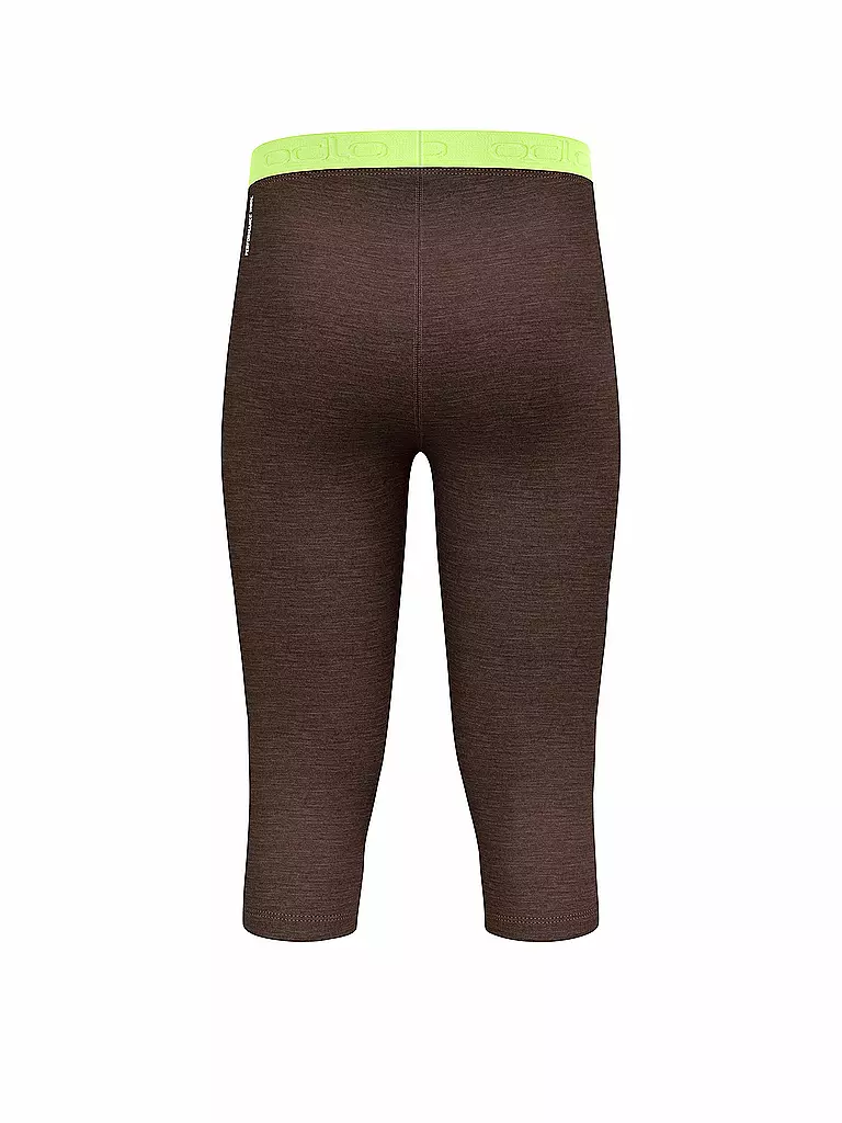 ODLO | Herren Unterzieh Hose Natural Performance 150 4/4 | dunkelrot