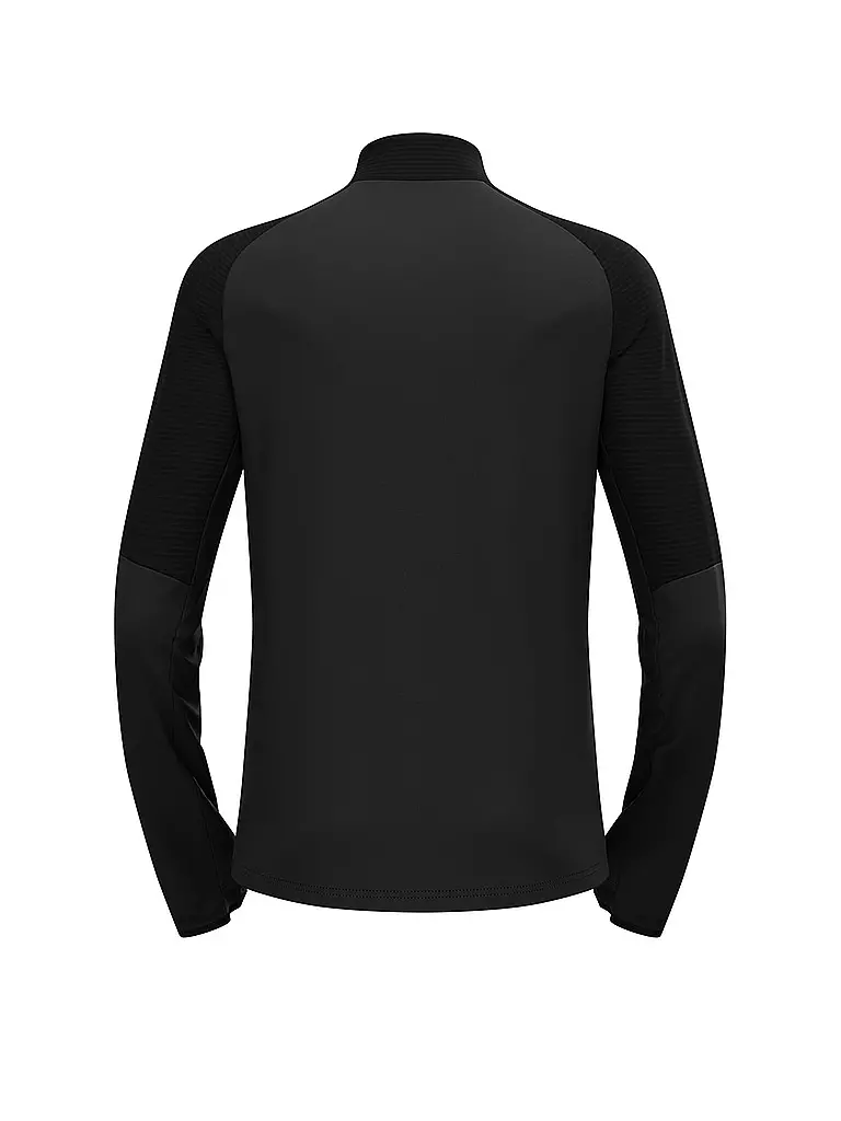 ODLO | Herren Unterzieh Zipshirt Descent Ceramiwarm | braun