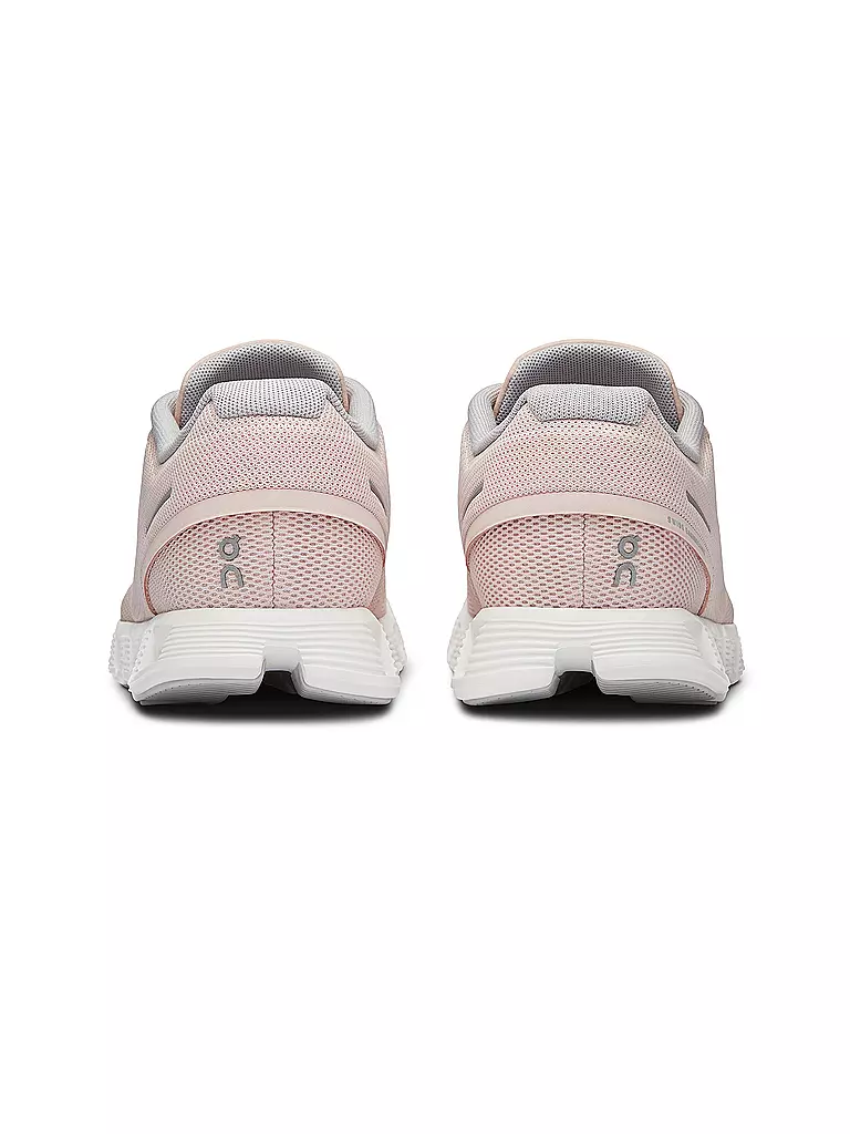 ON | Damen Freizeitschuhe Cloud 5 SHELL WHITE | rosa