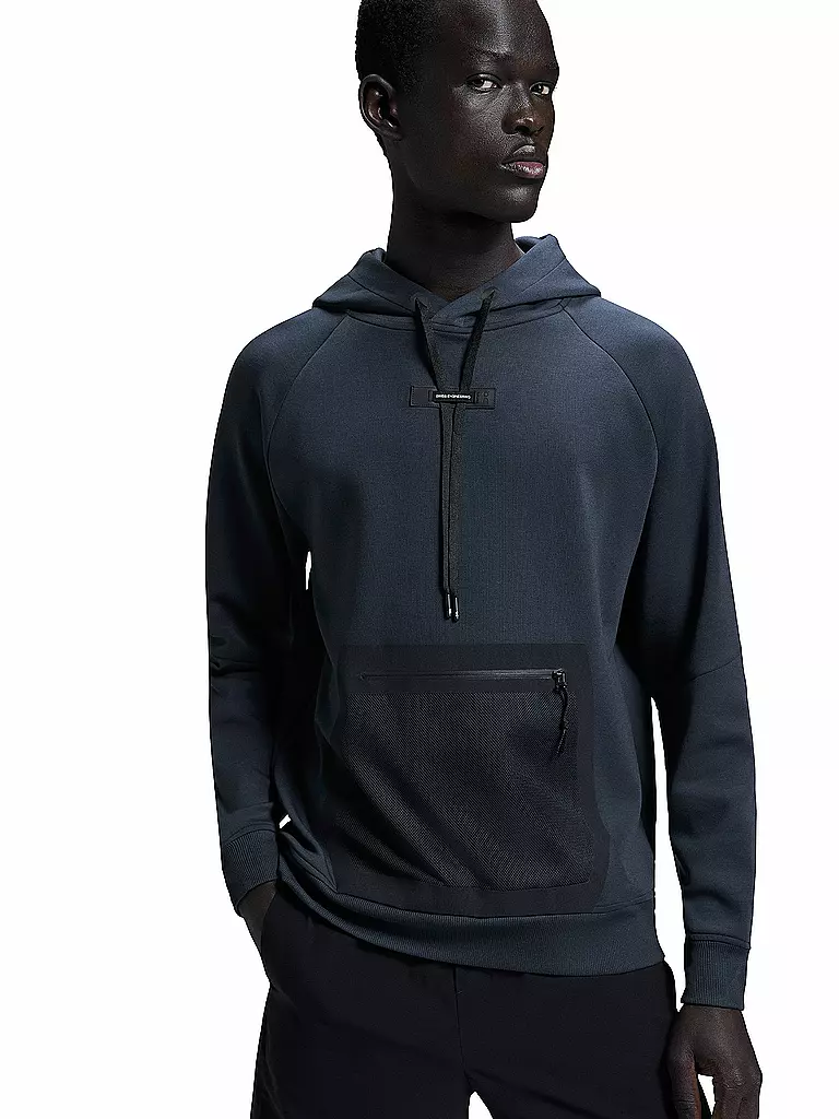 ON | Herren Laufhoodie | blau