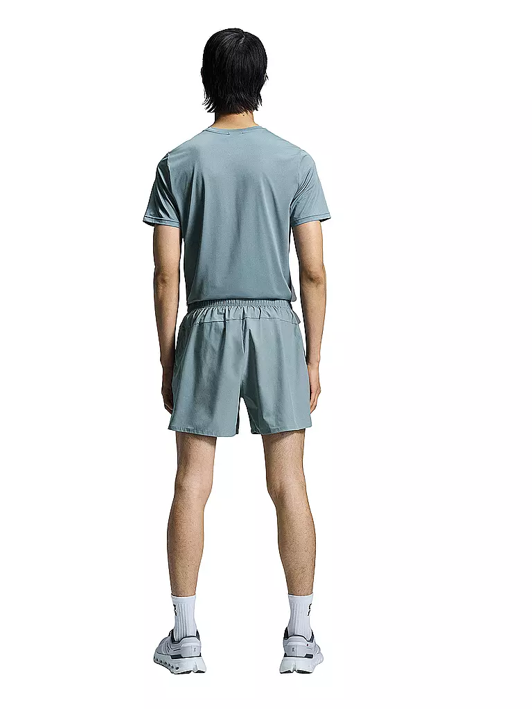 ON | Herren Laufshort Essential | hellblau