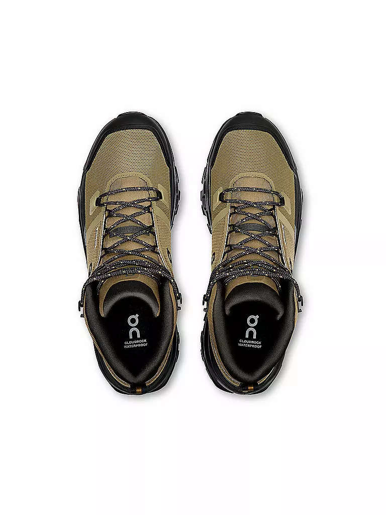 ON | Herren Wanderschuhe Cloudrocj Mid WP | olive