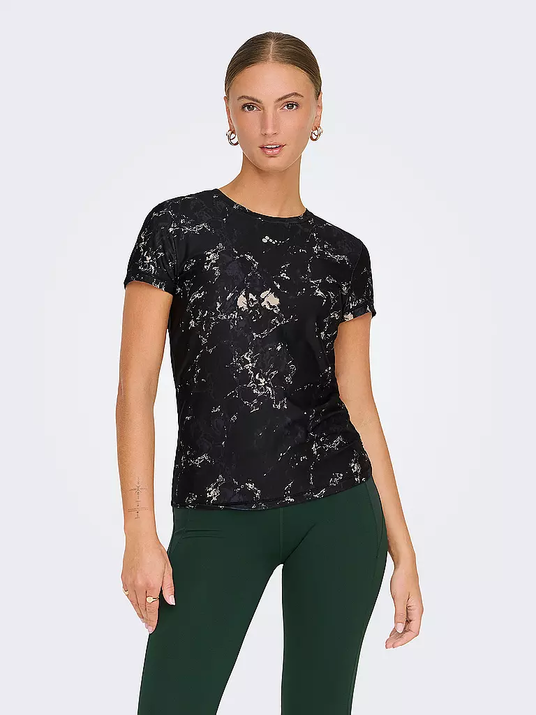 ONLY PLAY | Damen Fitnessshirt Space Life | schwarz