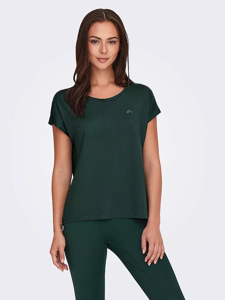 ONLY PLAY | Damen Fitnessshirt | olive