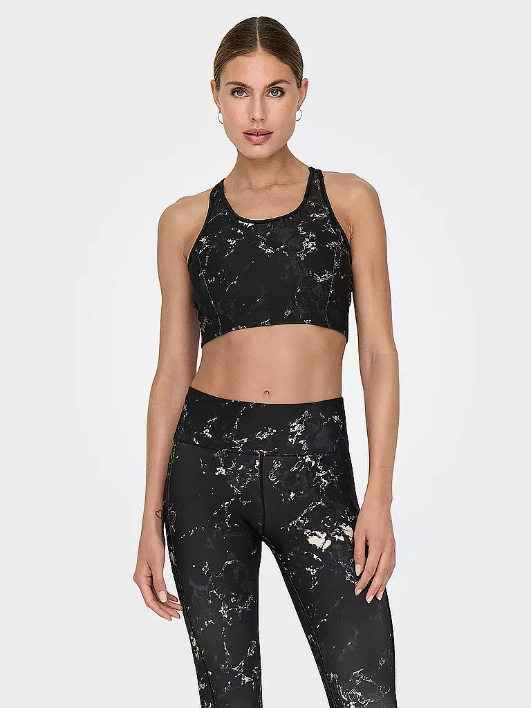 ONLY PLAY | Damen Sport-BH Medium Support | schwarz